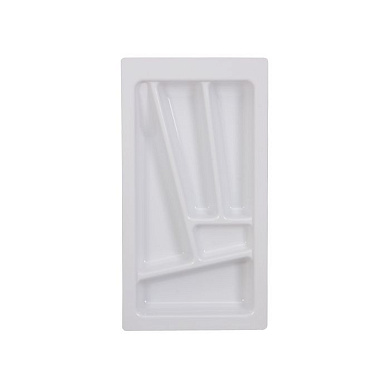 Вкладыш 30/430 шуфлядный пластиковый VERSO белый (230*430) AKS 13449