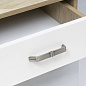 Ручка меб. скоба мет. SANDRA 128 шлифованный никель AKS 56822