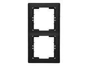 Рамка 2-ая вертикальная черная, DARIA, Mutlusan 2120 800 2284