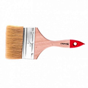 Кисть плоская ''Стандарт'', натуральная щетина, деревянная ручка MTX