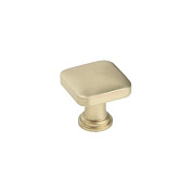 Ручка меб. кнопка мет. KNOPA брашированное золото AKS 80677