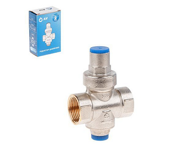 Редуктор давления 3/4" вн.-вн. 1,5-5,5 Бар, инд. упак. AV Engineering AVE371134