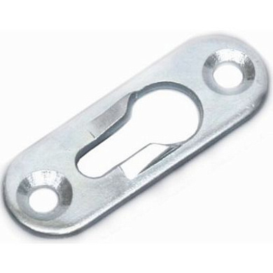 Пластинка зацепная 42*14*32*1,5 ВА белый цинк PL 13319