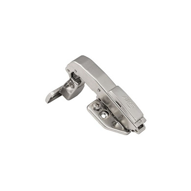 Петля под фальшпанель 90° с доводчиком 48мм h2 clip-on 3D, саморезы, заглушки, AKS PLUS 117004