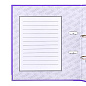 Папка-регистратор "Yesli:", А4, 50 мм, ПВХ Эко, фиолетовый