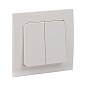Стокгольм Выключатель 2-кл, 10А автоматические клеммы белый EKF PROxima EXV10-023-10