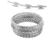 Проволока армированная колючая Егоза АКЛ 500х40х3, рулон 10 м.п. ПРОСТ АКЛ-500-40-3