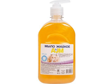 Мыло жидкое для рук с глицерином 500 мл AJM 4815560000935