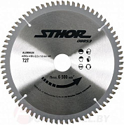 Диск пильный по Al с напаянными зубцами из твердых сплавов 210/30 72Т Sthor 08853