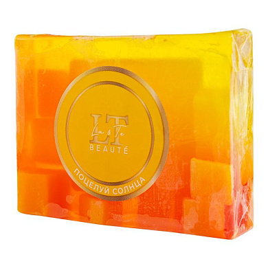 Мыло твердое ручной работы с добавлением эфирных масел ''Поцелуй солнца'' La and Te beaute LT-6235