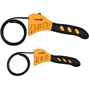 Ключ разводной (лента) для маслянного фильтра 10-160 мм, 2 шт. Vorel 57616