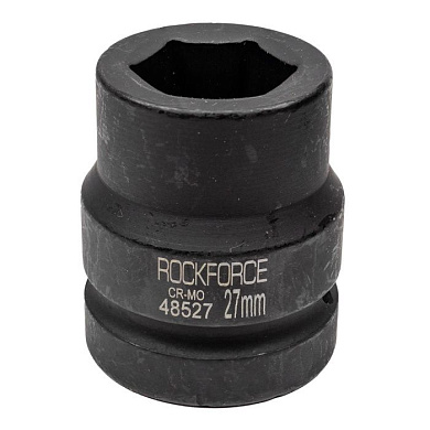 Ударная торцевая головка 27 мм 6-гр. 1'' RockForce RF-48527