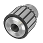 Патрон цанговый для дрели 0.6-6 мм, B10 Forsage F-G00529-B