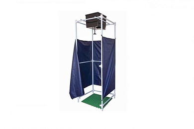 Душ Чистюля с ЭВБО-55 (2 места) ЭЛБЭТ ДШЭВБО-55