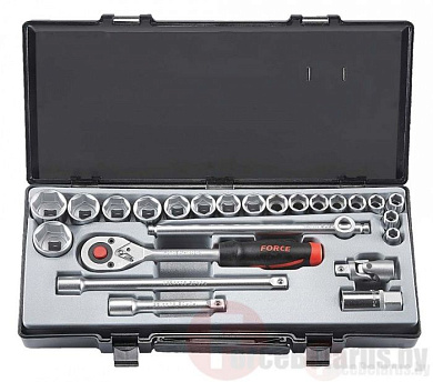 Набор инструментов 24 пр. 1/2'' 6-гр. Force 4246-5