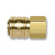 Быстросъёмное соединение с клапаном, "мама"-внутр. резьба 3/8" латунь Prowin S33-30SFB