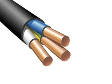 Кабель ВВГ-П 3х1,5, бухта 100м, черный, АВТОПРОВОД 1512033756001