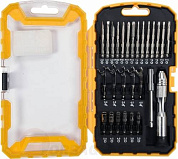 Отвёртка реверсивная с набором биты 27 пр. CrV Vorel 64386