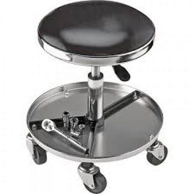 Стул слесарный передвижной поворотный 360 гр, с регулировкой высоты Forsage F-TR6208 BIG