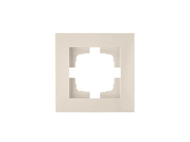 Рамка 1-местная бежевая, Стиль новый, Bylectrica ЮЛИГ.735212.551беж