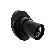 Патрон карболитовый наст, Е27 черн, наклонный EKF PROxima LHC-E27-wi-s