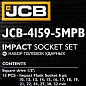 Набор ударных головок 10-32 мм 15 пр, 1/2'' 6-гр JCB JCB-4159-5MPB