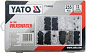 Набор автомобильного крепежа для VOLKSWAGEN 255 шт. Yato YT-06663