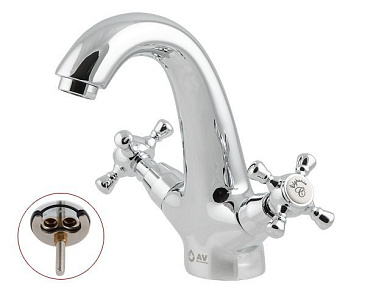 Смеситель для умывальника (Lt) AVQNM1-A331 AV Engineering AVQNM1-A331-291