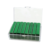 Скобы "Kangaro", 24/6, 800 шт, зеленый