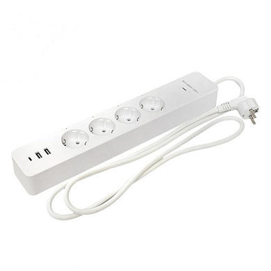 Умный удлинитель EKF Connect PRO Wi-Fi c USB RCE-2-WF