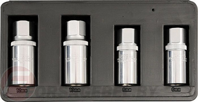 Набор головок для снятия штифтов 6-12 мм 4 пр. Yato YT-0620