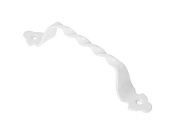 Ручка-скоба 80 мм витая, белая Starfix SMP-76768-1