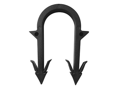 Клипса для теплого пола 42 мм, 100 шт ЮстаПласт КТП42КК