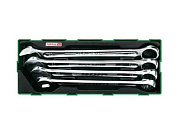 Набор ключей комбинированных 4 пр. в ложементе Toptul GTA0439