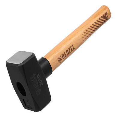 Кувалда, 1,5 кг, кованая головка, буковая рукоятка Denzel 11019