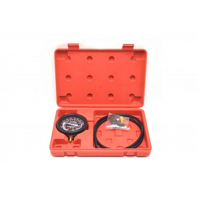 Манометр для измерения утечки в цилиндрах 0-10 bar в наборе с адаптерами, 9 пр H-D HD-73050