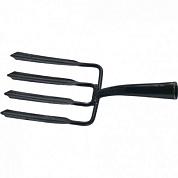 Вилы 4-х рогие, копальные, 190 х 220 мм, кованые, без черенка, Арти Россия 63838