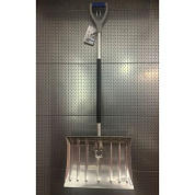 Лопата для снега алюминиевая 46,5x34x130см H-D HD-H466