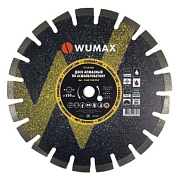Алманый диск по асфальтобетону 1A1RSS ST d450х16x3,3x27x25,4/20,0 мм WUMAX 1668136450