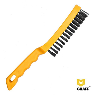 Щетка по металлу пятирядная ручная GRAFF 30503