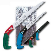 Пилы, 2 шт, с прямым полотном, в двойном чехле, с поясным креплением, L=300 мм/4 мм и L=180 мм/3 мм Samurai WS-180+300