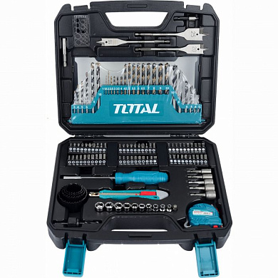 Набор оснастки и ручного инструмента 118 пр TOTAL THKTAC011182