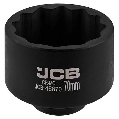 Головка ударная 3/4'' 70 мм 12-гр JCB JCB-46870