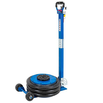 Домкрат подкатной пневматический 6 т, 150-400 мм, Ø-300 мм Forsage F-TRA1823