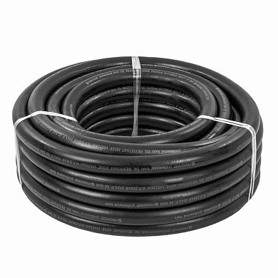 Шланг резиновый армированый бензо-маслостойкий 60 bar -30C°+70C° 12.7х20 мм, 5 м Forsage F-AHC-55/9A