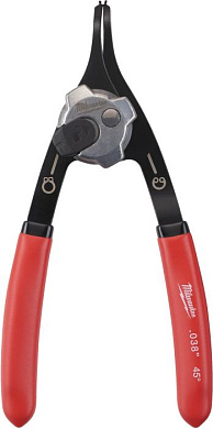 Съемник стопорных колец отгн на 45°, сжим/разжим, 150 мм 0.9 мм Milwaukee 4932492488