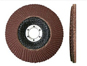 Круг лепестковый 150х22 мм ZK80 плоск. КЛТ1 LUGAABRASIV 4603347224908