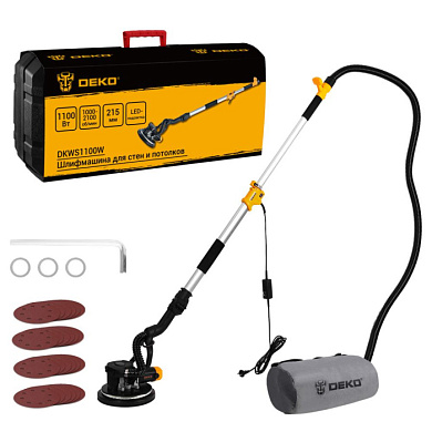 Шлифовальная машина для стен и потолков DKWS1100W DEKO 083-1037