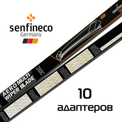 Щетка стеклоочистителя бескаркасная FT-EWR 26" Aero Multi Wiper Blade 26" 650 мм Senfineco 3896