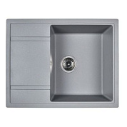 Мойка кухонная из мраморной крошки, gray, Wisent W650-29